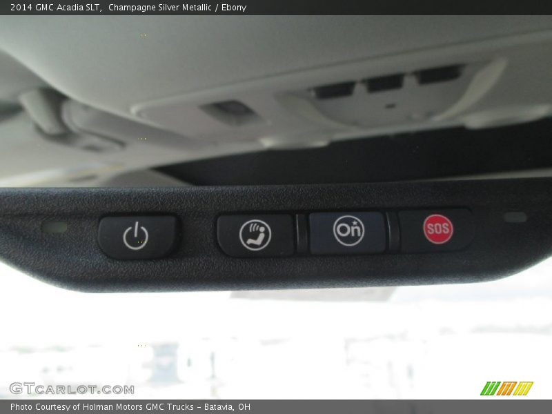 Champagne Silver Metallic / Ebony 2014 GMC Acadia SLT