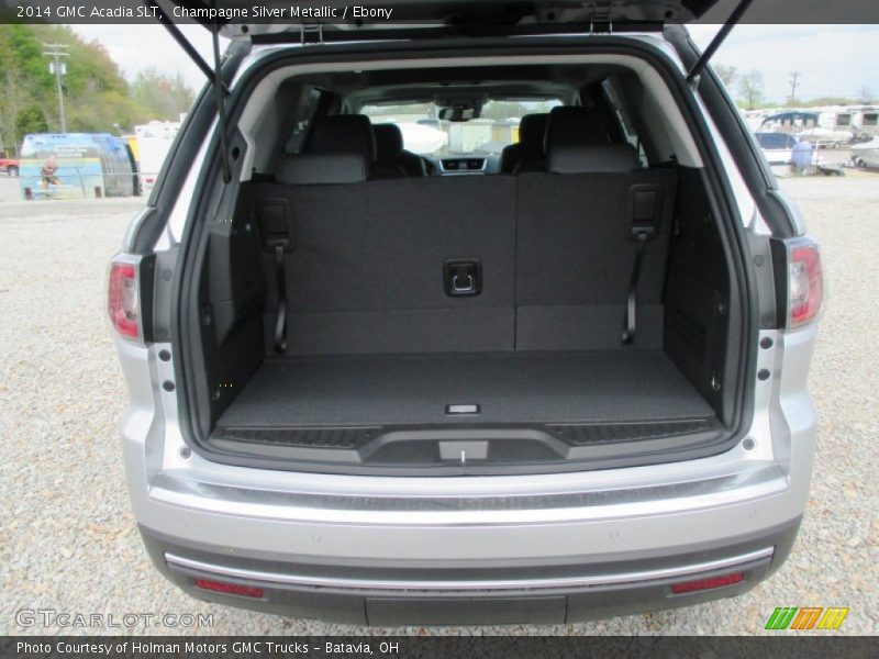Champagne Silver Metallic / Ebony 2014 GMC Acadia SLT