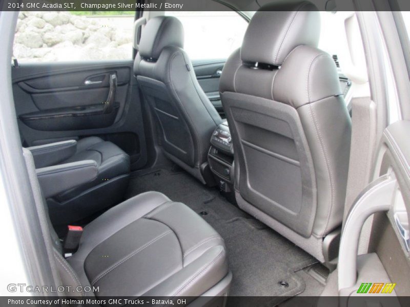 Champagne Silver Metallic / Ebony 2014 GMC Acadia SLT