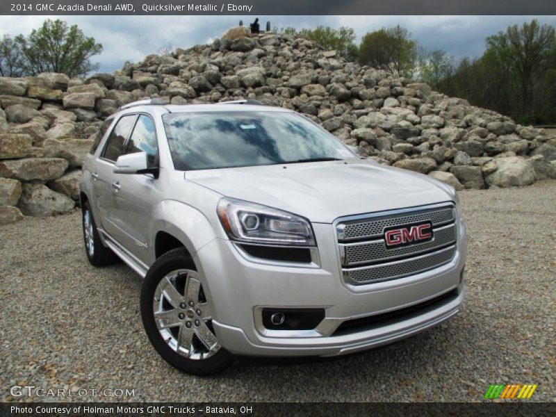 Quicksilver Metallic / Ebony 2014 GMC Acadia Denali AWD