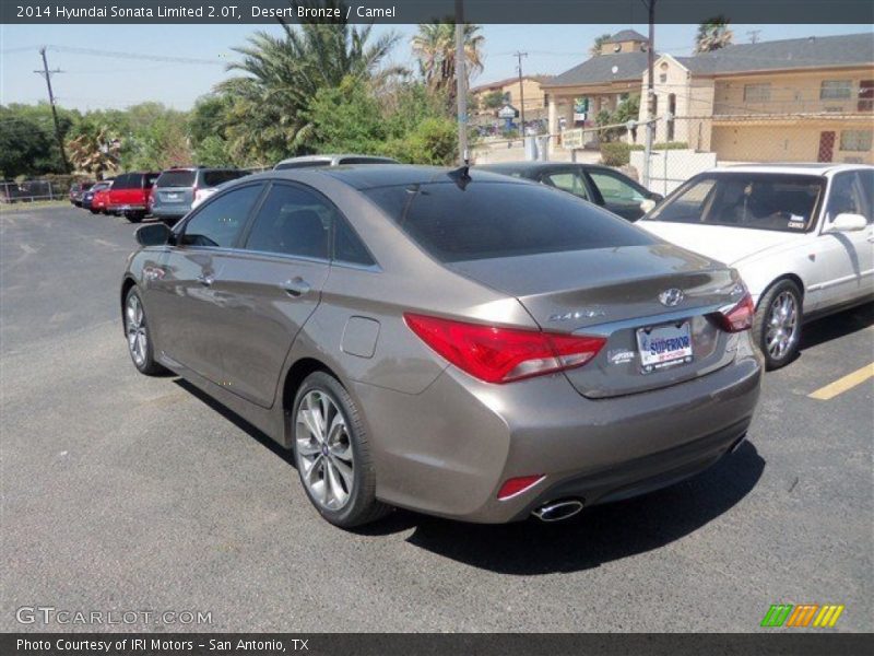 Desert Bronze / Camel 2014 Hyundai Sonata Limited 2.0T