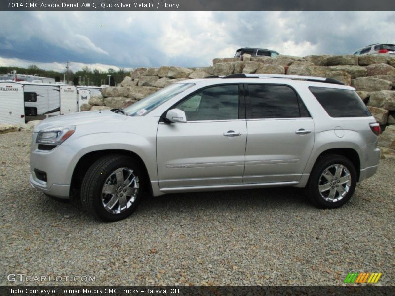 Quicksilver Metallic / Ebony 2014 GMC Acadia Denali AWD
