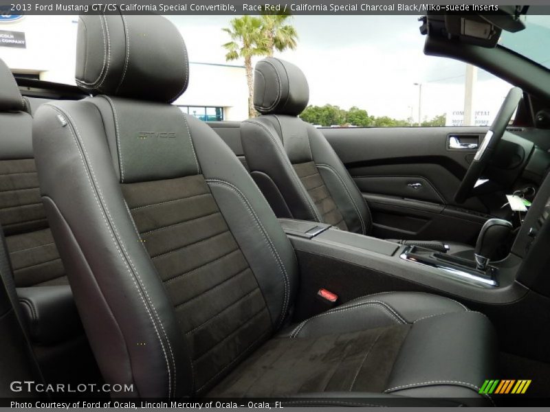 Front Seat of 2013 Mustang GT/CS California Special Convertible
