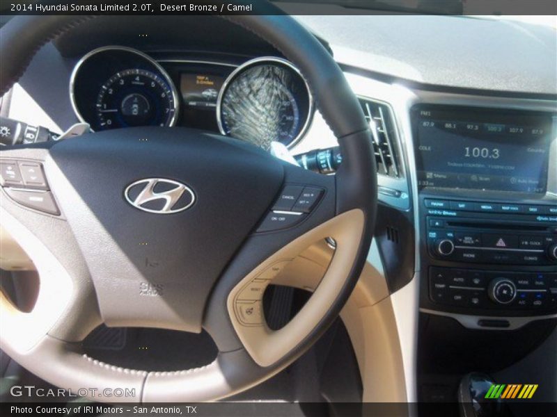 Desert Bronze / Camel 2014 Hyundai Sonata Limited 2.0T