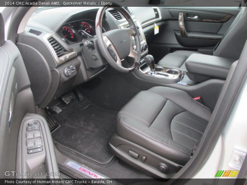Quicksilver Metallic / Ebony 2014 GMC Acadia Denali AWD