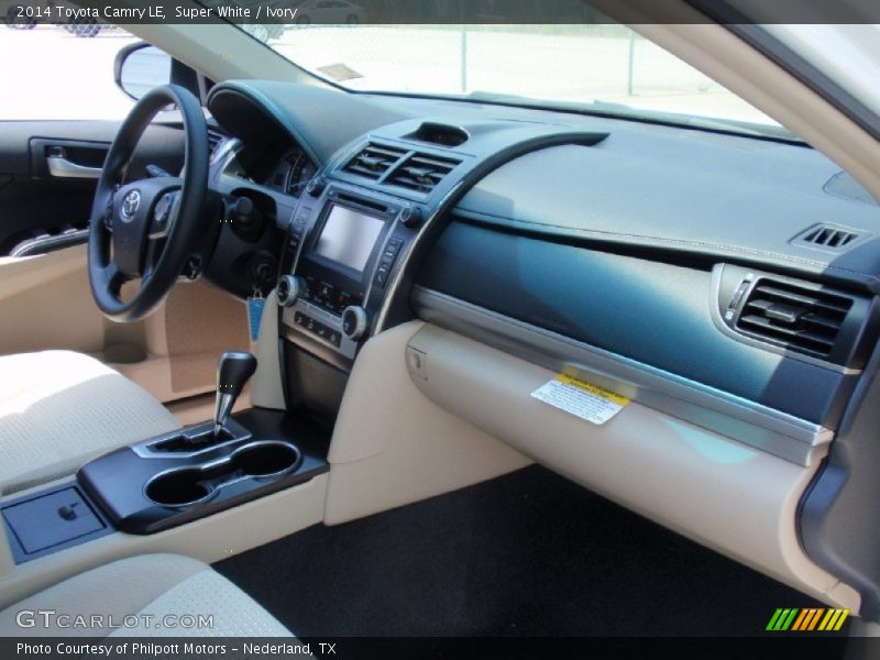 Super White / Ivory 2014 Toyota Camry LE