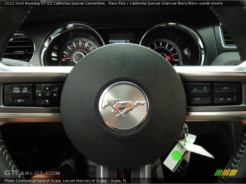  2013 Mustang GT/CS California Special Convertible Steering Wheel