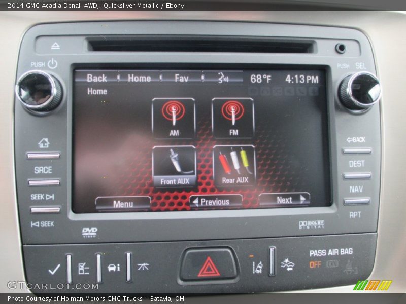 Quicksilver Metallic / Ebony 2014 GMC Acadia Denali AWD