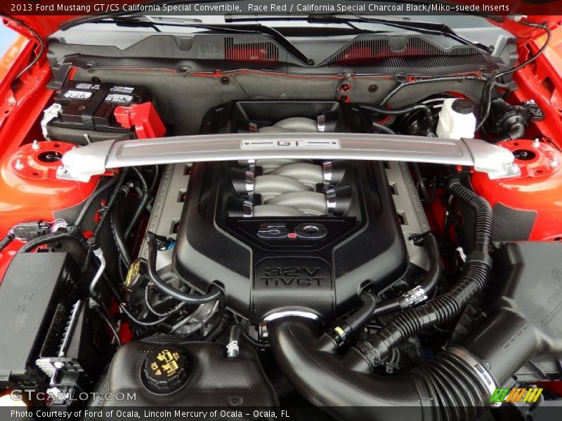  2013 Mustang GT/CS California Special Convertible Engine - 5.0 Liter DOHC 32-Valve Ti-VCT V8