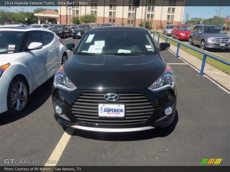 Ultra Black / Black 2014 Hyundai Veloster Turbo