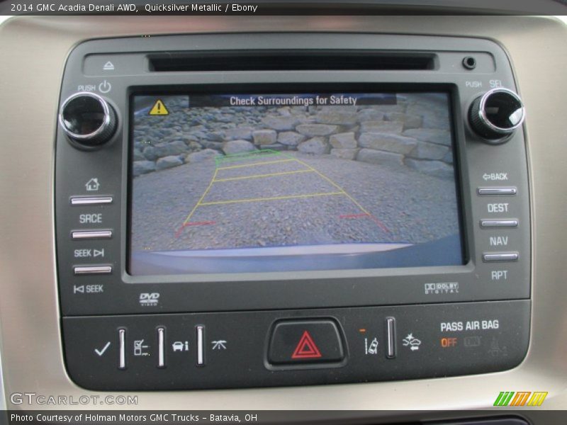 Quicksilver Metallic / Ebony 2014 GMC Acadia Denali AWD