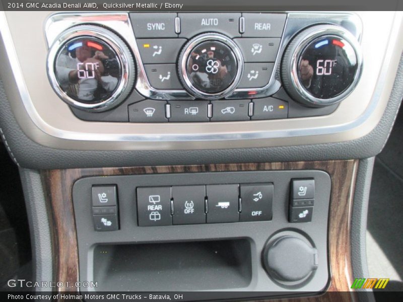 Quicksilver Metallic / Ebony 2014 GMC Acadia Denali AWD