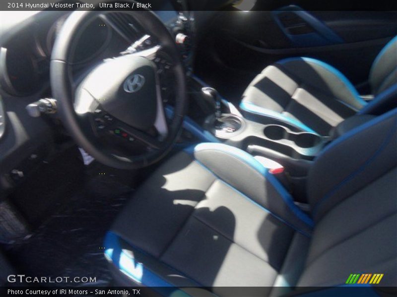 Ultra Black / Black 2014 Hyundai Veloster Turbo
