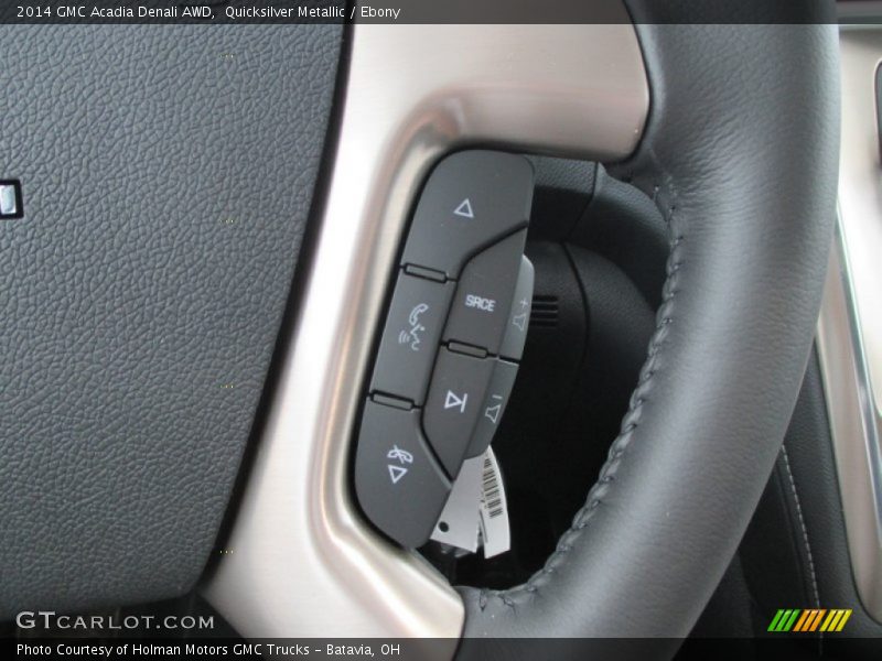 Quicksilver Metallic / Ebony 2014 GMC Acadia Denali AWD
