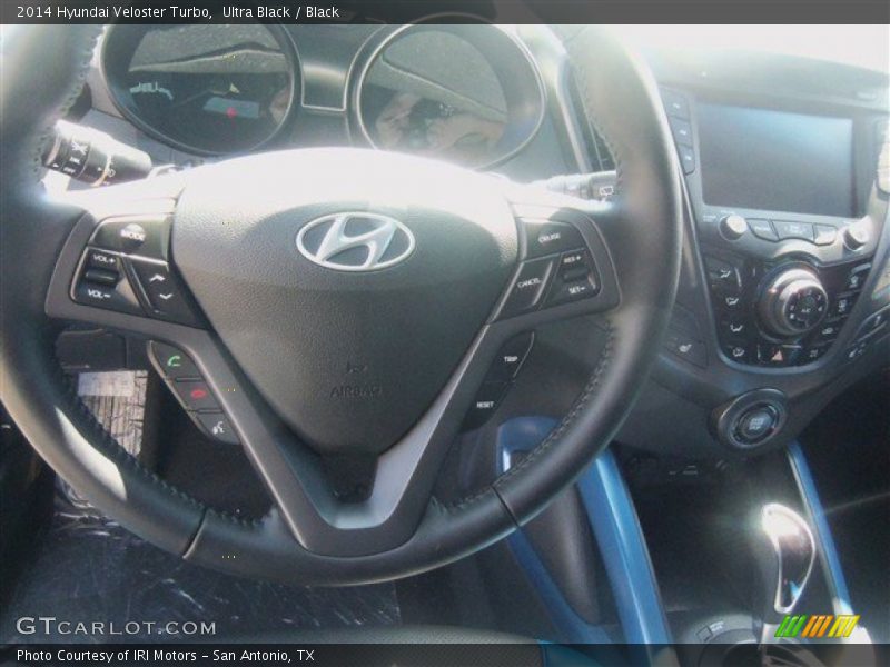 Ultra Black / Black 2014 Hyundai Veloster Turbo