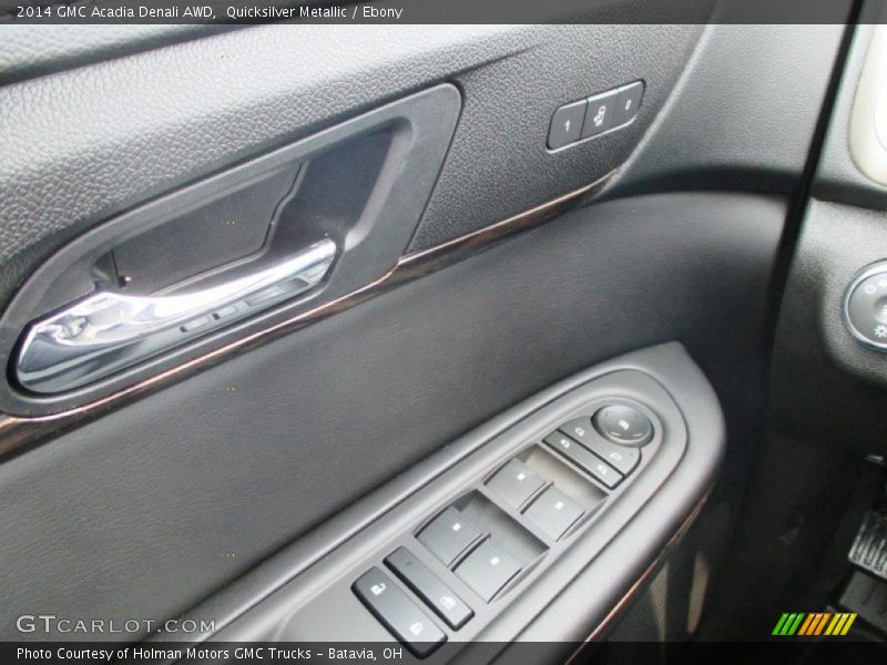 Quicksilver Metallic / Ebony 2014 GMC Acadia Denali AWD