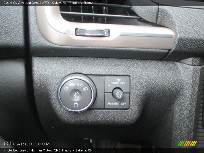 Quicksilver Metallic / Ebony 2014 GMC Acadia Denali AWD