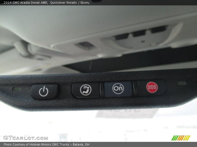 Quicksilver Metallic / Ebony 2014 GMC Acadia Denali AWD