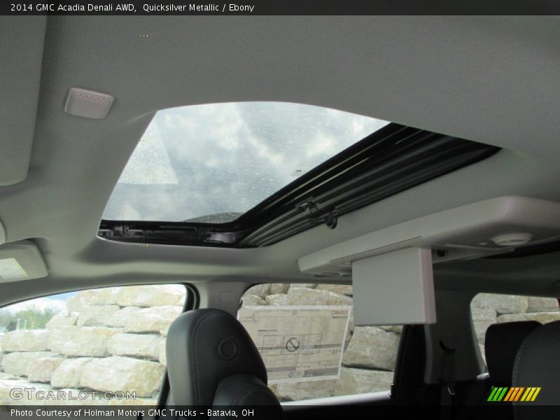 Quicksilver Metallic / Ebony 2014 GMC Acadia Denali AWD