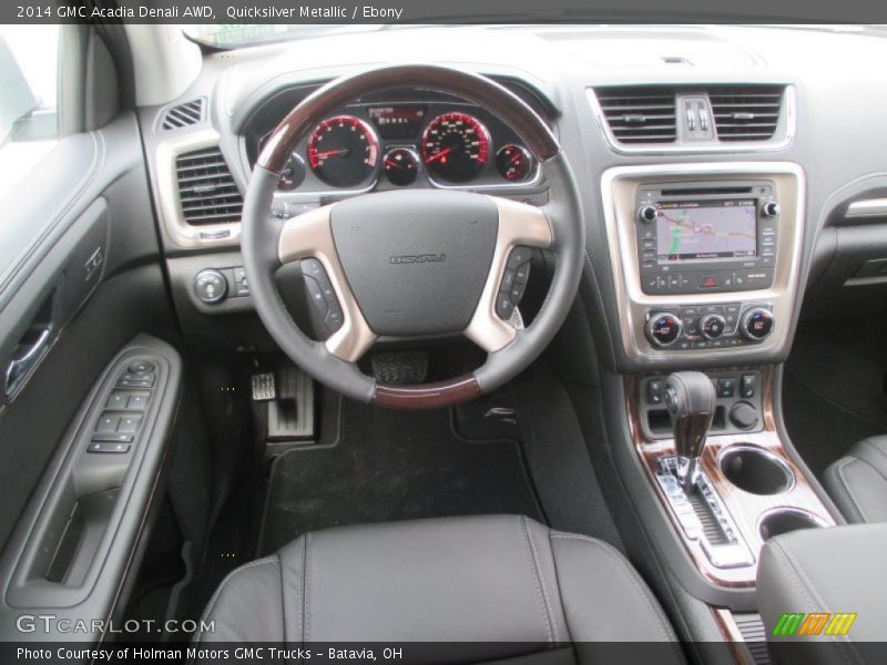 Quicksilver Metallic / Ebony 2014 GMC Acadia Denali AWD