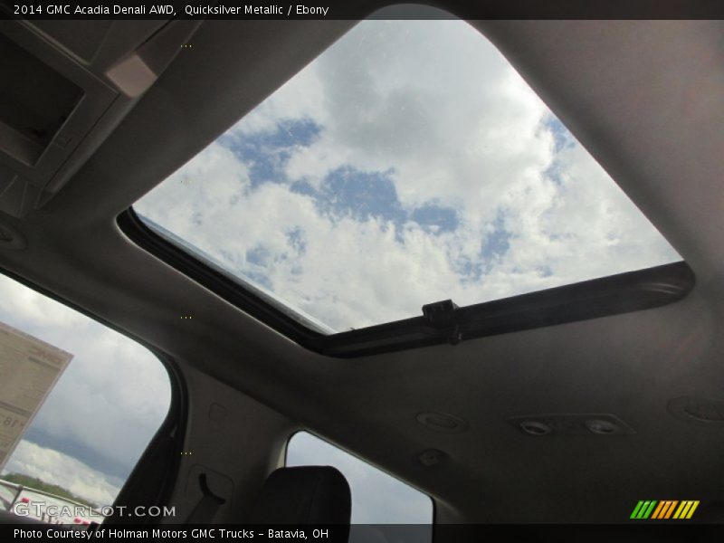 Quicksilver Metallic / Ebony 2014 GMC Acadia Denali AWD