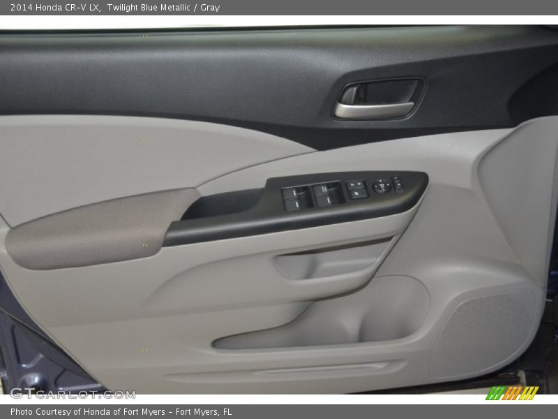 Twilight Blue Metallic / Gray 2014 Honda CR-V LX