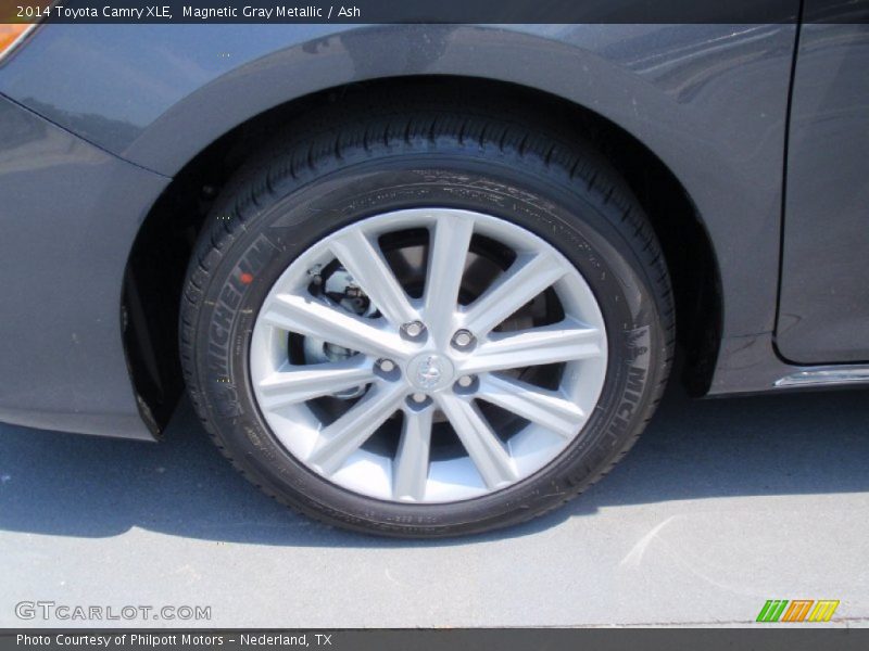 Magnetic Gray Metallic / Ash 2014 Toyota Camry XLE