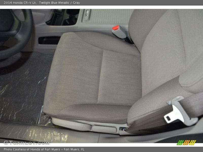 Twilight Blue Metallic / Gray 2014 Honda CR-V LX