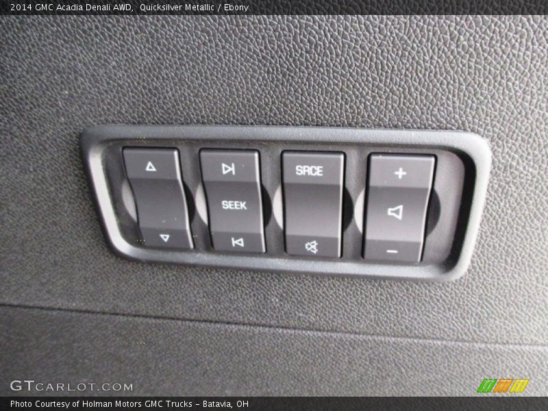 Quicksilver Metallic / Ebony 2014 GMC Acadia Denali AWD