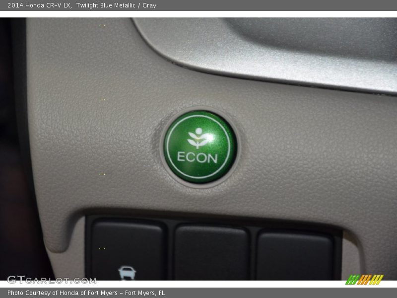 Twilight Blue Metallic / Gray 2014 Honda CR-V LX