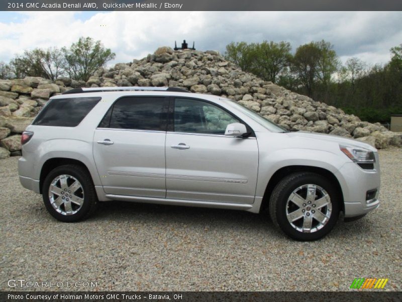 Quicksilver Metallic / Ebony 2014 GMC Acadia Denali AWD