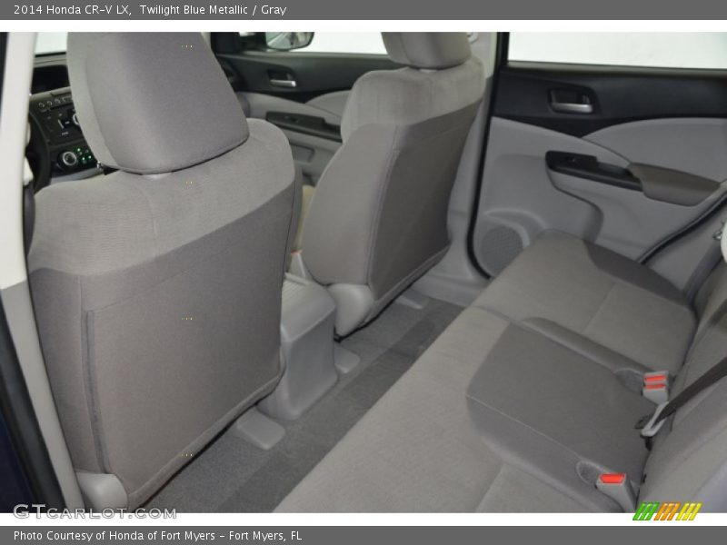 Twilight Blue Metallic / Gray 2014 Honda CR-V LX