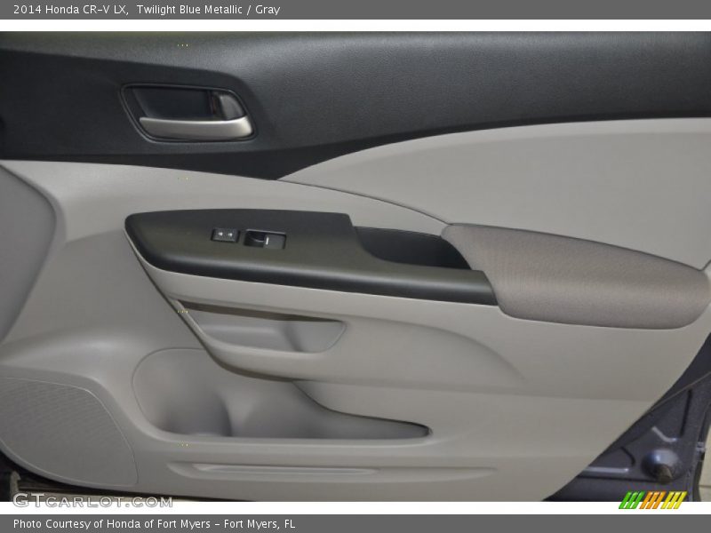 Twilight Blue Metallic / Gray 2014 Honda CR-V LX