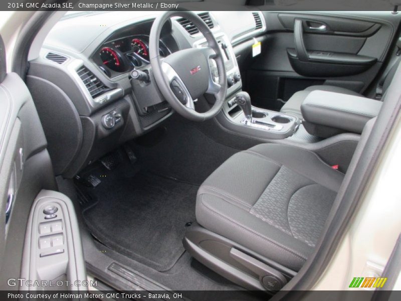 Champagne Silver Metallic / Ebony 2014 GMC Acadia SLE