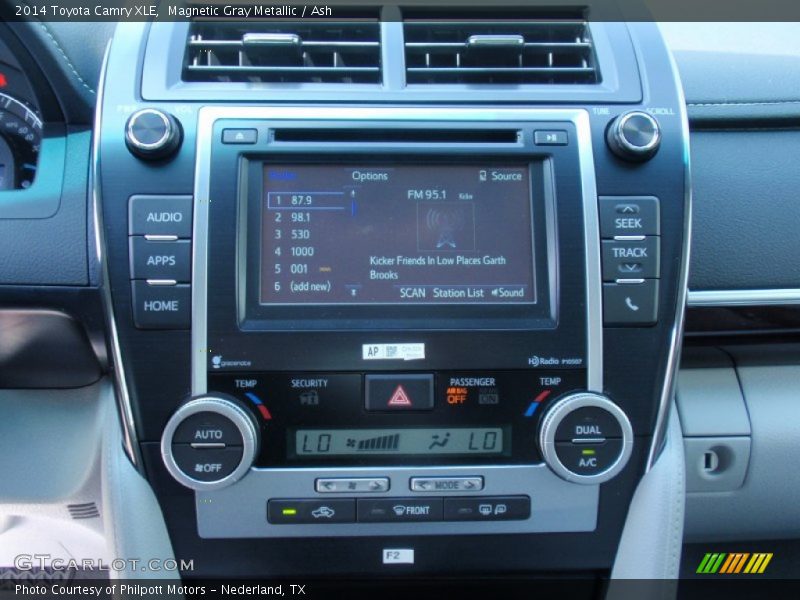 Magnetic Gray Metallic / Ash 2014 Toyota Camry XLE