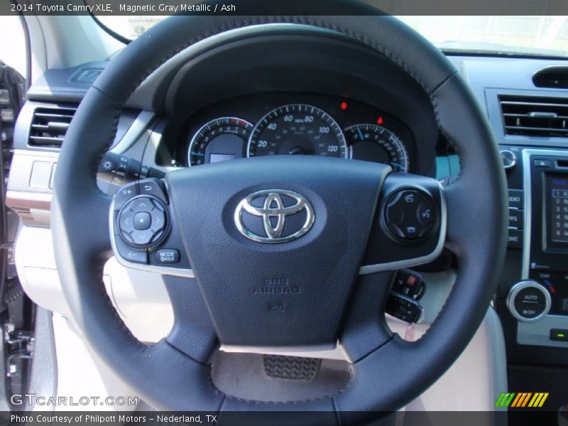 Magnetic Gray Metallic / Ash 2014 Toyota Camry XLE