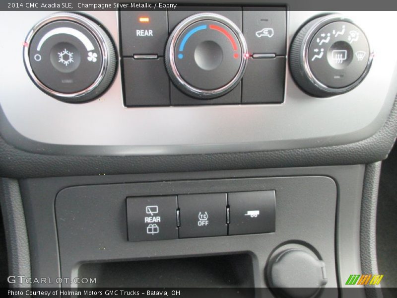 Champagne Silver Metallic / Ebony 2014 GMC Acadia SLE