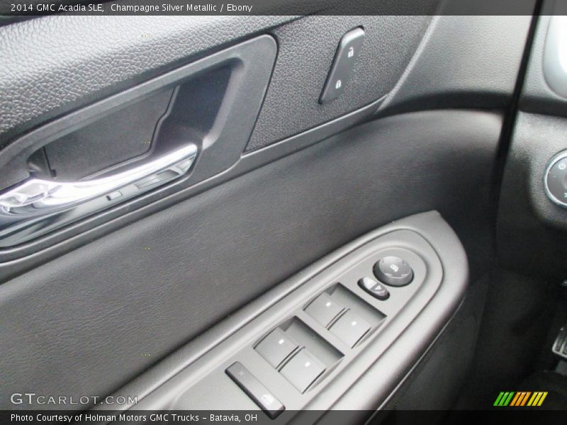 Champagne Silver Metallic / Ebony 2014 GMC Acadia SLE