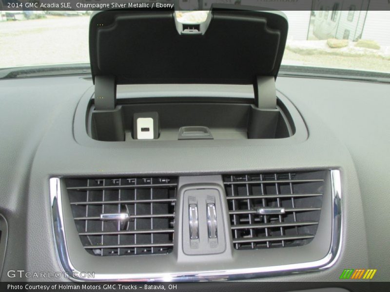 Champagne Silver Metallic / Ebony 2014 GMC Acadia SLE