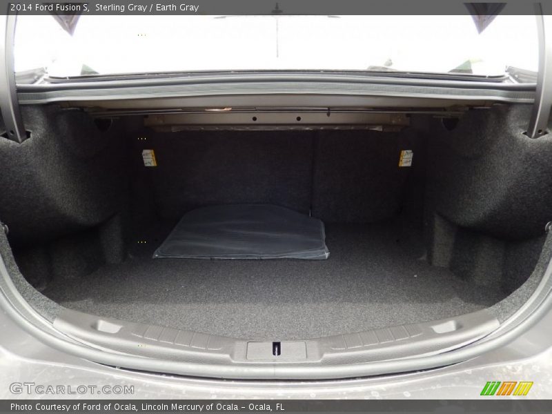 Sterling Gray / Earth Gray 2014 Ford Fusion S
