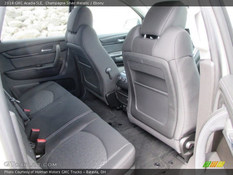 Champagne Silver Metallic / Ebony 2014 GMC Acadia SLE