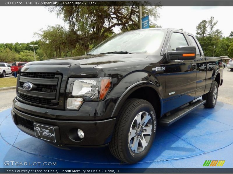 Tuxedo Black / Black 2014 Ford F150 FX2 SuperCab