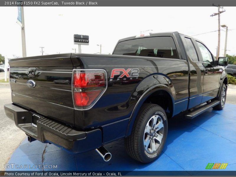 Tuxedo Black / Black 2014 Ford F150 FX2 SuperCab