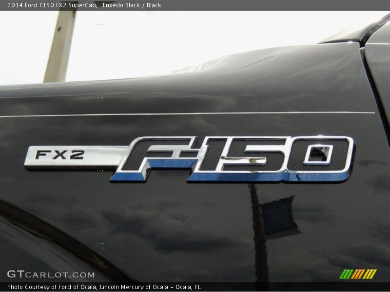 Tuxedo Black / Black 2014 Ford F150 FX2 SuperCab