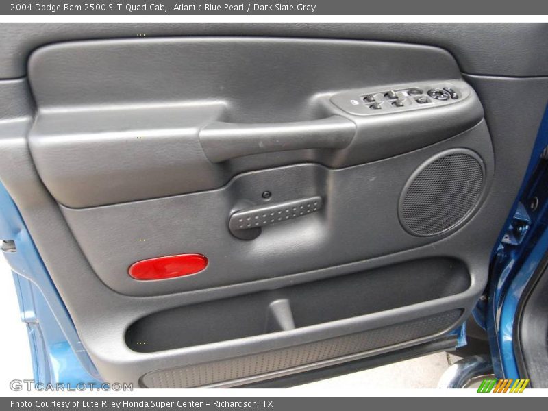 Atlantic Blue Pearl / Dark Slate Gray 2004 Dodge Ram 2500 SLT Quad Cab
