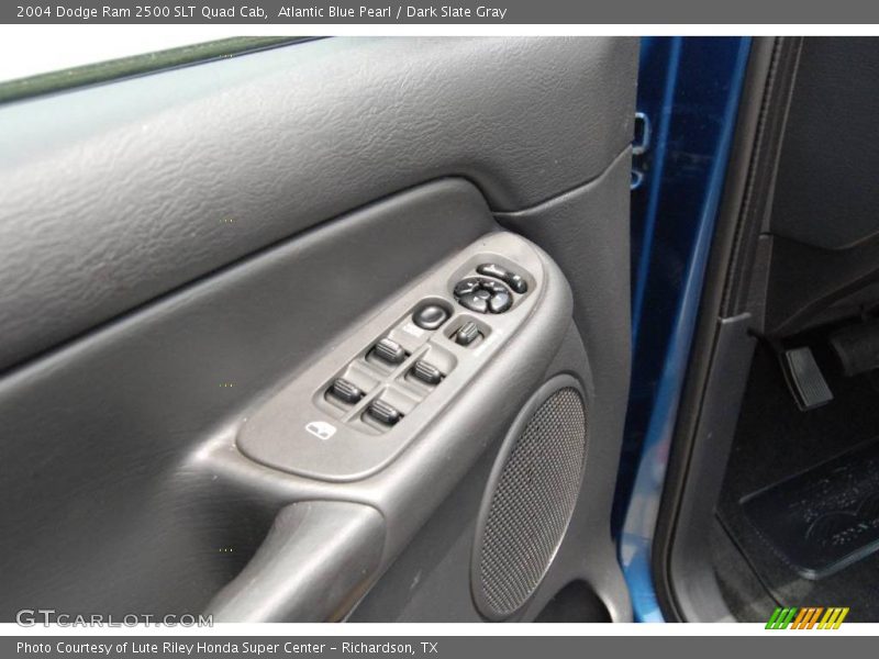 Atlantic Blue Pearl / Dark Slate Gray 2004 Dodge Ram 2500 SLT Quad Cab