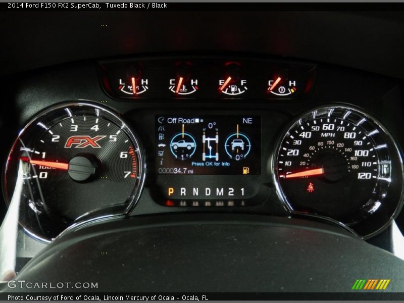  2014 F150 FX2 SuperCab FX2 SuperCab Gauges