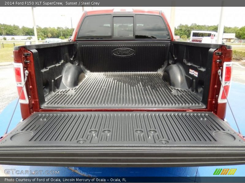 Sunset / Steel Grey 2014 Ford F150 XLT SuperCrew