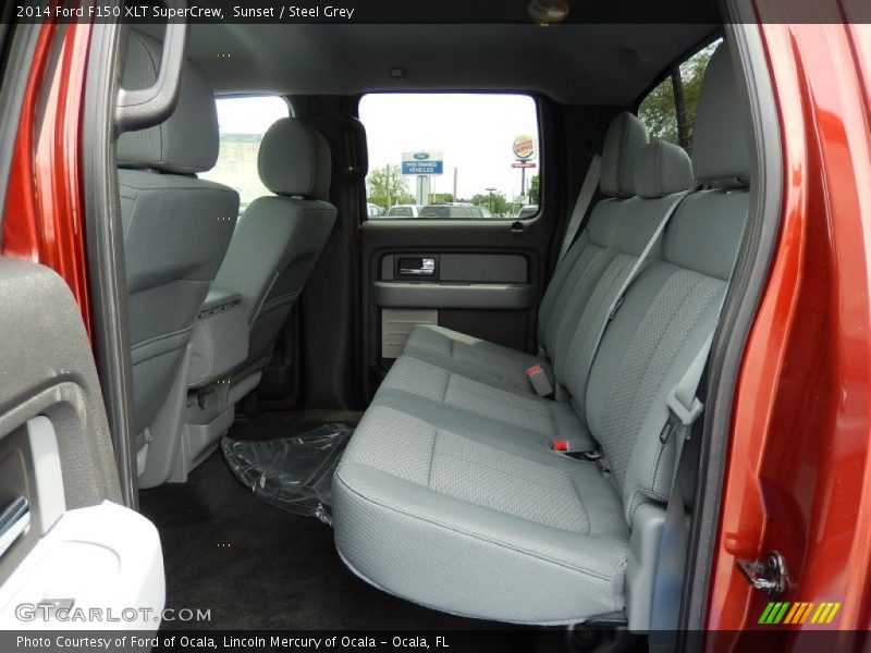 Sunset / Steel Grey 2014 Ford F150 XLT SuperCrew