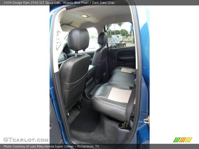 Atlantic Blue Pearl / Dark Slate Gray 2004 Dodge Ram 2500 SLT Quad Cab